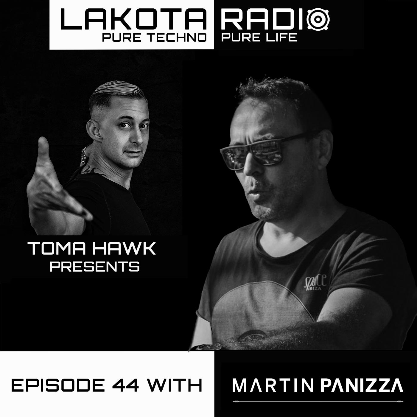 Tracklist Toma Hawk 1. Same Wolfe – 7AM – T-Minus Records 2. Sisko Elektrofanatik – Nax – Fe Chrome 3. Metodi Hristov – Phase one – Codex Recordings 4. Metro Dade – The Andor Voyage – Say What? 5. T78 - Nezquik – Autektone Recotrds Tracklist Martin Panizza 6. Alex Mine- Inner Space (Original Mix) 7. MARTIN PANIZZA- Falling Night *Unreleased 8. Spartaque- Feel Burning (Kemal Vatansever Remix) 9. Andrea Signore- Coma (Original Mix) 10. Eli Brown- Fading To Black (Original Mix) 11. Kostas Maskalides- Teleportal (Original Mix) 12. Christian Smith- Just Close Your Eyes (Original Mix) 13. Ramon Tapia- Zion (Original Mix) 14. Kaiser Souzai- Plastic Dreams (Superstrobe Remix) 15. MARTIN PANIZZA- Aciid (Original Mix) 16. MARTIN PANIZZA- My Control (Original Mix)